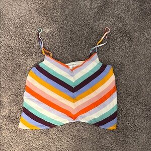 Wild Honey Vibrant Striped Camisole